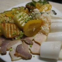 Закуска под водку в Le Buffet