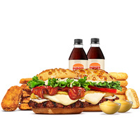 Комбо на двоих с Тильзитер Кинг Бекон в Бургер Кинг