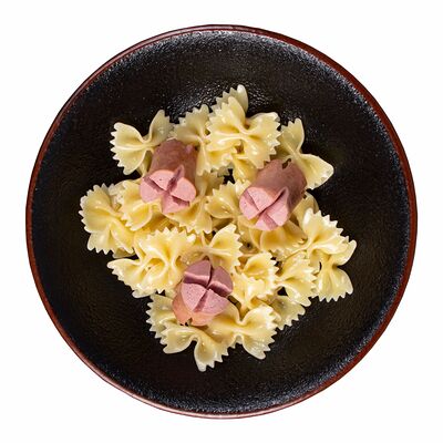 Детские сосиски с макарошками в Jager restopub по цене 440 ₽