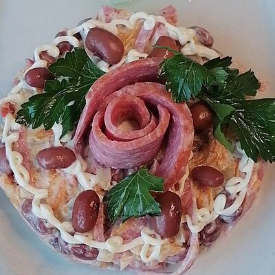 Салат Фасолинка в Вкусное место по цене 200 ₽
