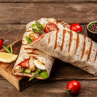 Логотип Шаурма и точка