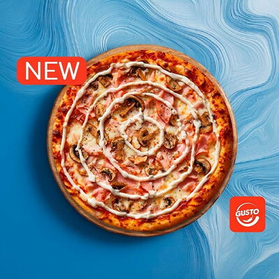 Белая магия пицца 25 см в Gusto по цене 992 ₽