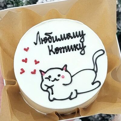Бенто Любимому котику в Bala bakery по цене 2100 ₽