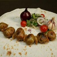 Картофель беби с курдюком в Шашлычок