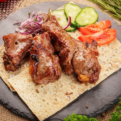 Шашлык из мякоти баранины в Приключения Шурика по цене 1070 ₽