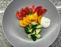 Салатик овощной Светофор в Чентуриппе