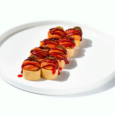 Тортилья с курицей и халапеньо в ЭкоРолл по цене 487 ₽