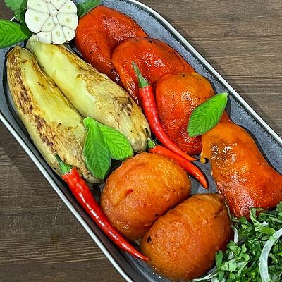 Овощи на мангале в Вкус огня по цене 570 ₽