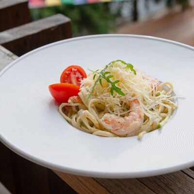 Баветте с креветками и цукини в Бар Соль по цене 610 ₽