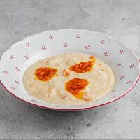 Пшенная каша с облепихой и тыквой в Август бистро