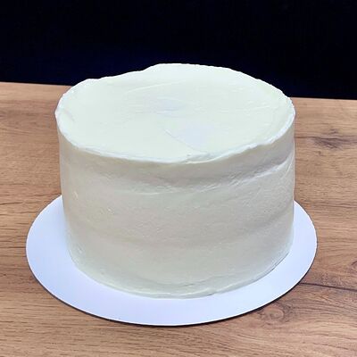 Бенто-торт с вашей надписью белый в Nu Natali Cakes по цене 2800 ₽