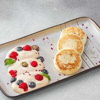 Ванильные сырники по-домашнему в Papakha Coffee