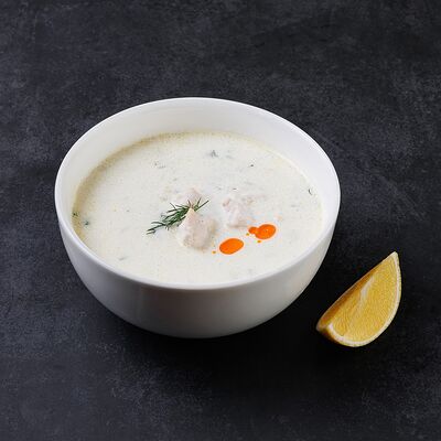 Крем-суп куриный в Alibaba Doner по цене 315 ₽