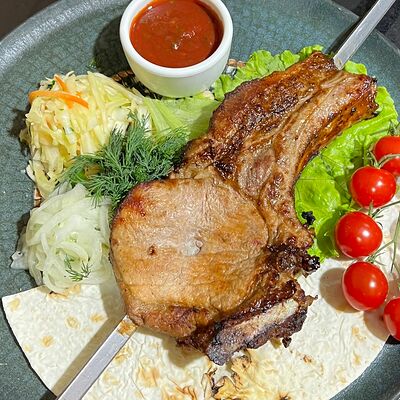Антрекот из свинины в CITY Food по цене 420 ₽