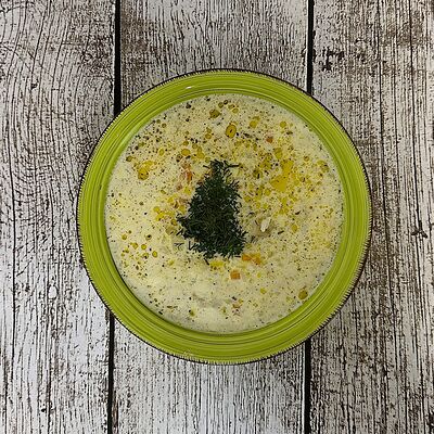 Суп из судака в Луна Рыба по цене 480 ₽