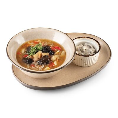 Томленые щи с подосиновиками в Ян Примус по цене 595 ₽