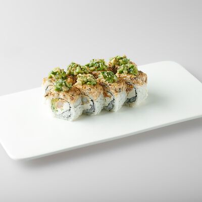 Угорь с сальсой из авокадо в Ossu по цене 800 ₽