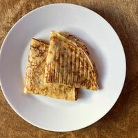 Блинчики с ветчиной и сыром в Суп с котом