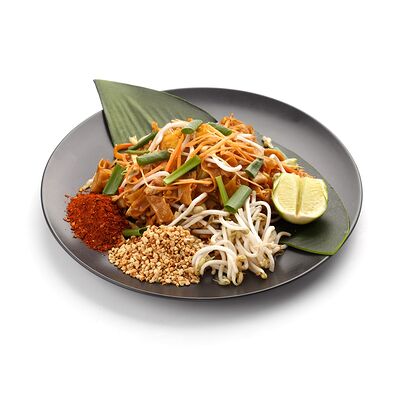 Лапша Пад-тай с овощами в Тайские рисоварни Soi7 по цене 490 ₽