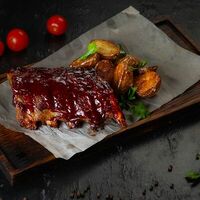 Свиные ребра в соусе BBQ в Камелот