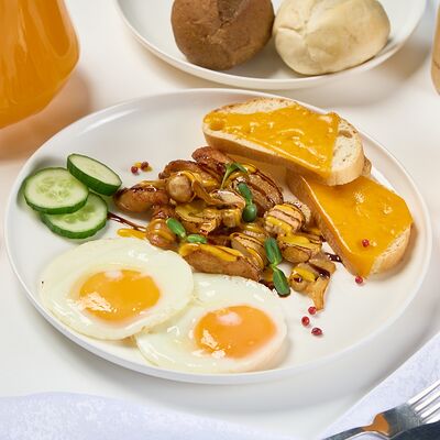 Английский завтрак в Prosto кофе & кухня по цене 730 ₽