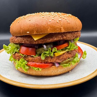 Биг Бургер с курицейв Istanbul Шаурма Халяль по цене 619 ₽