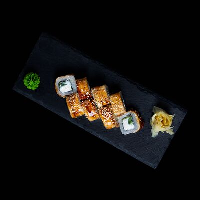 Филадельфия Угорь в Roof Panorama Cafe по цене 499 ₽