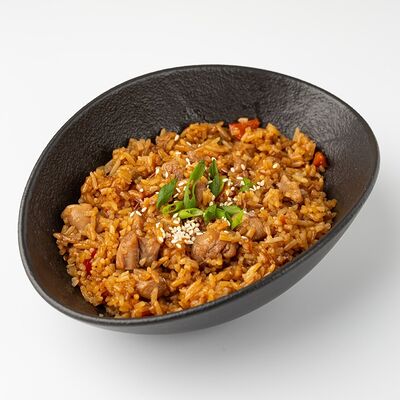 Пряный рис с курицей в соусе терияки в IPPIN - Fusion Panasia по цене 414 ₽