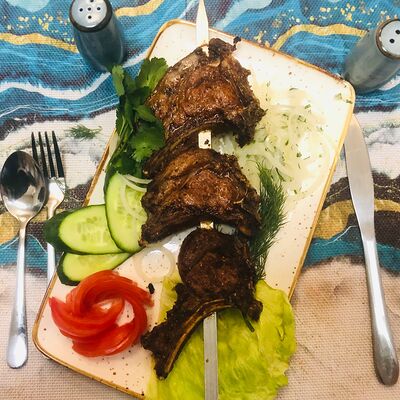 Шашлык из бараньей корейки в Чайхана 24 Халяль по цене 840 ₽