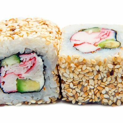 Ролл Калифорния с кунжутом в Суши-Мания по цене 220