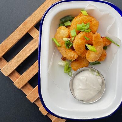 Креветки в панировке в Бекки бар по цене 550 ₽