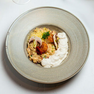 Ризотто с морскими гребешками в Pro Italia по цене 830 ₽