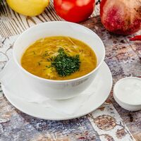 Суп-лапша с курицей в Араз Палас