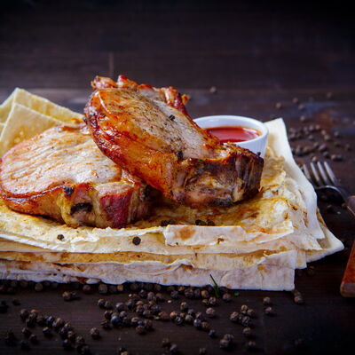 Свинина корейка в Гриль Ру по цене 350