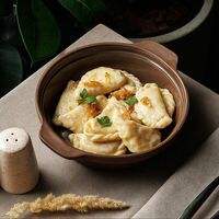 Вареники с картофелем, грибами и сюрпризами (отварные) в Альбатрос