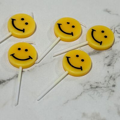 Свечка для торта смайлик (1 шт.)в MCakes - торты и десерты по цене 150 ₽