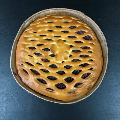 Пирог с малиной в Пекарня Буханка по цене 528 ₽