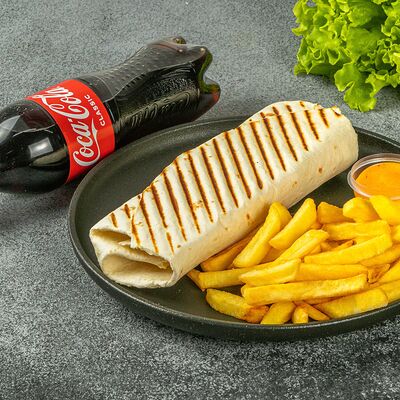 Комбо с шаурмой Барбекю в Сочный вертел по цене 770 ₽