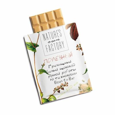 Шоколад белый Natures Own Factory с гречишным чаем в Азбука Вкуса Экспресс Меню по цене 107 ₽