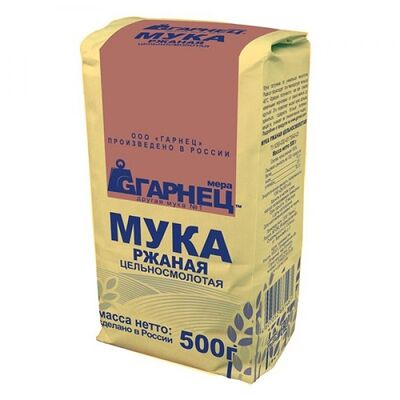 Мука ржаная цельносмолотая Гарнец в Будет польза по цене 95 ₽