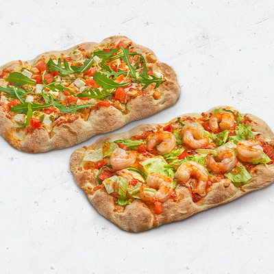 Средиземноморская и Цыпленок песто в Pizza HeartPizza Hut по цене 1059