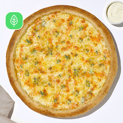 Пицца Четыре сыра в Много лосося по цене 470