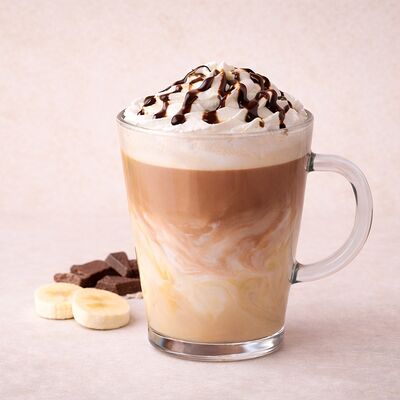 Латте Банан в шоколаде в Lo-Fi Coffee по цене 360 ₽