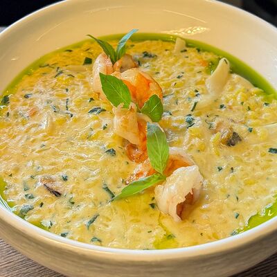 Ризотто с морепродуктамив Fllore cafe по цене 789 ₽