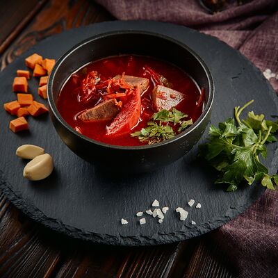 Борщ с говядиной в Шашлычный двор по цене 408