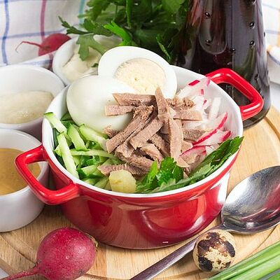 Окрошка с языком в Луиджи & Тосё по цене 399