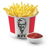 Баскет картофель фри с соусом в KFC
