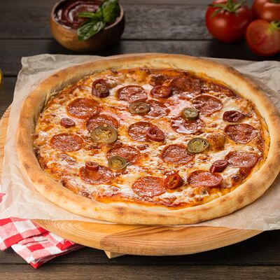Пицца Пеперони в Papa's Pizza по цене 500 ₽