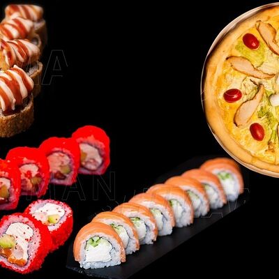 Смешанное ассорти Джилленхол в Sushiman по цене 15800 ₸