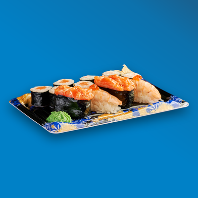 Арасима (Набор с лососем и креветкой) в Yume sushi по цене 990 ₽